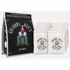 Top 10 🛒 Cheapest 🔥 Grandpa Gus's Mouse Repellent Pouches - 10 Pack ⌛ 👍