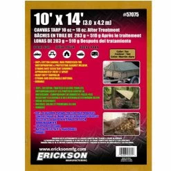 Cheap 🥰 New 😀 Erickson Canvas Tarps ✨ 😀 -Ranch Shop 1333914 1